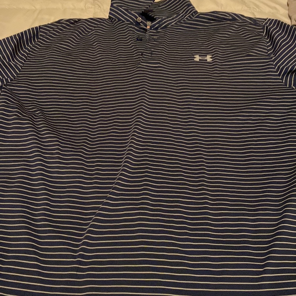 3 button shirt navy and gray